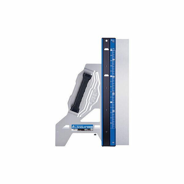 7営業日以内発送 シンワ測定 73196 シンワ 丸ノコガイド定規 エルアングル Plus 45cm 併用目盛 補助板付 73196 沖縄離島販売不可