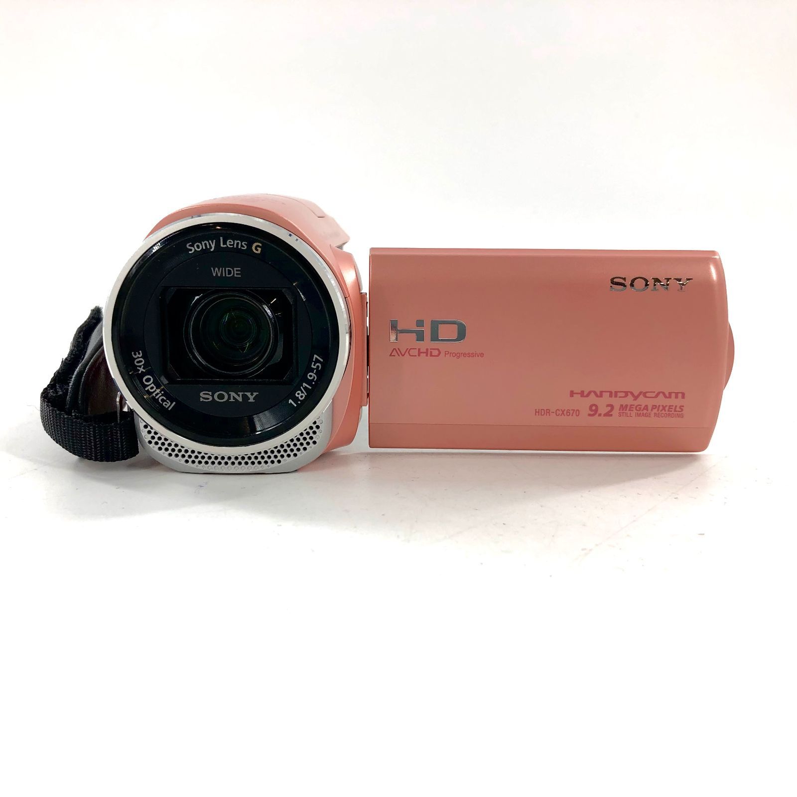 SONY HDR-CX670 ビデオカメラ 本体 ピンク 三脚付き SONY HDR-CX670 ビデオカメラ 本体 ピンク 三脚付き SONY HDR