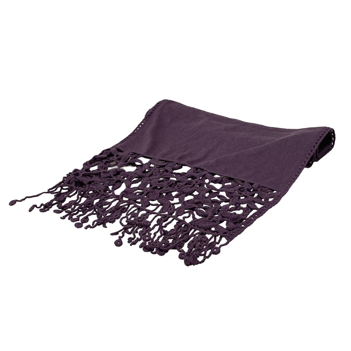 シビラ Sybilla ストール(ショール) シルク ダークグリーン シースルー 新品同様 マフラー シビラ Sybilla マフラー ストール(ショール) シルク 黒 レース 美品