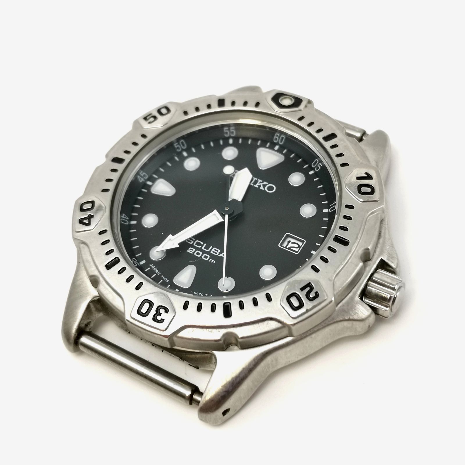 245/稼働 93年 セイコー 7N35 スキューバ ダイバー クオーツ メンズ SEIKO セイコー ダイバーズウオッチ クオーツ スキューバ メンズ腕時計