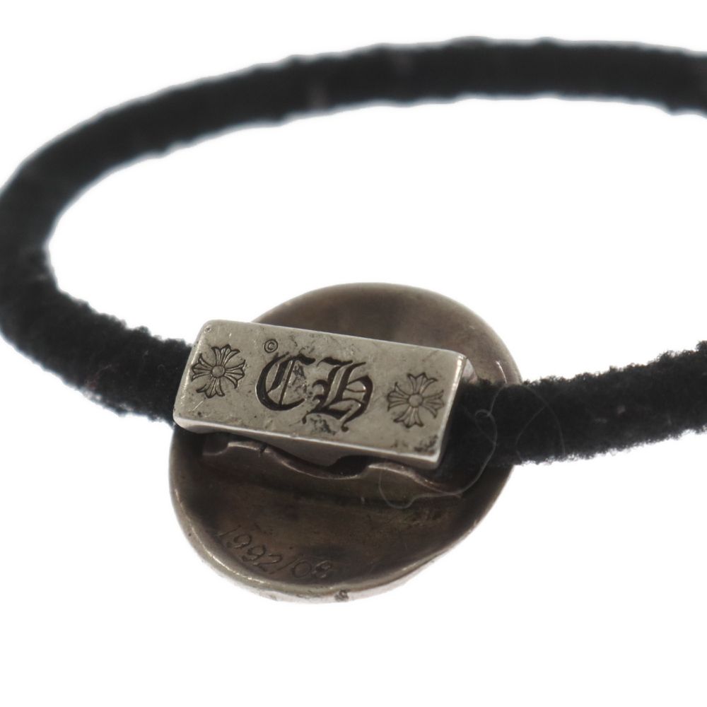 CHROME HEARTS スターヘアゴム コンチョ ブレスレット シルバー