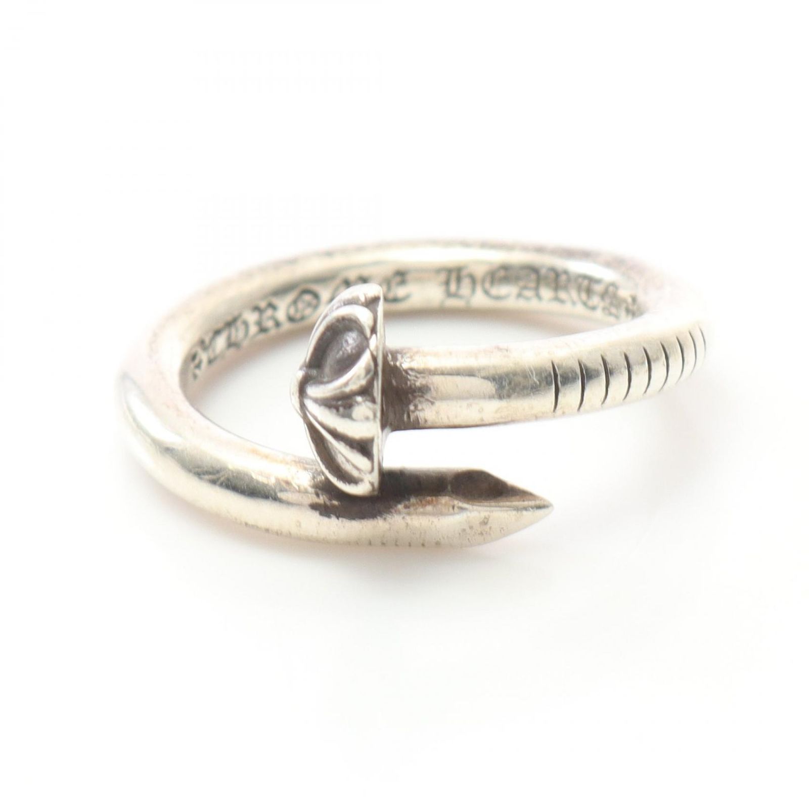 CHROME HEARTS クロムハーツ NAIL CRSBALL ネイル クロスボール リング 