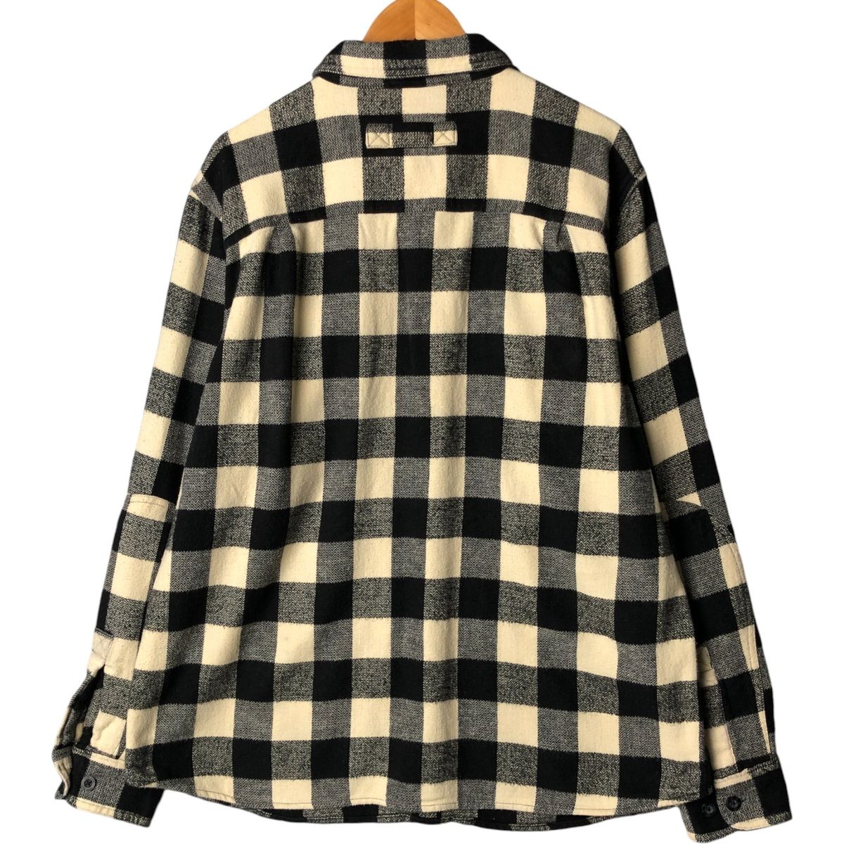 古着 00年代 ウールリッチ WOOLRICH バッファローチェック 長袖 ライト