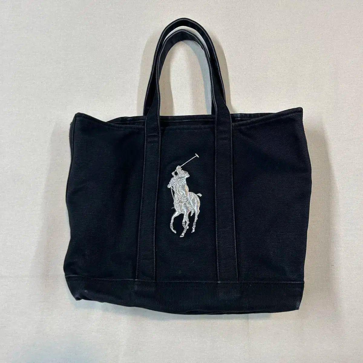 【雷市場（ポンジャン）商品韓国直送】 POLO RALPH LAUREN(ポロラルフローレン) Ralph Lauren(ラルフローレン) キャンバス バッグ トートバッグ