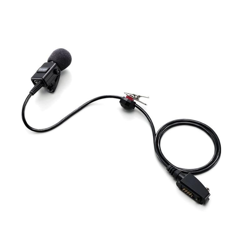 ICOM HM-163A 防水コネクター PTTスイッチ付 タイピン型マイクロホン