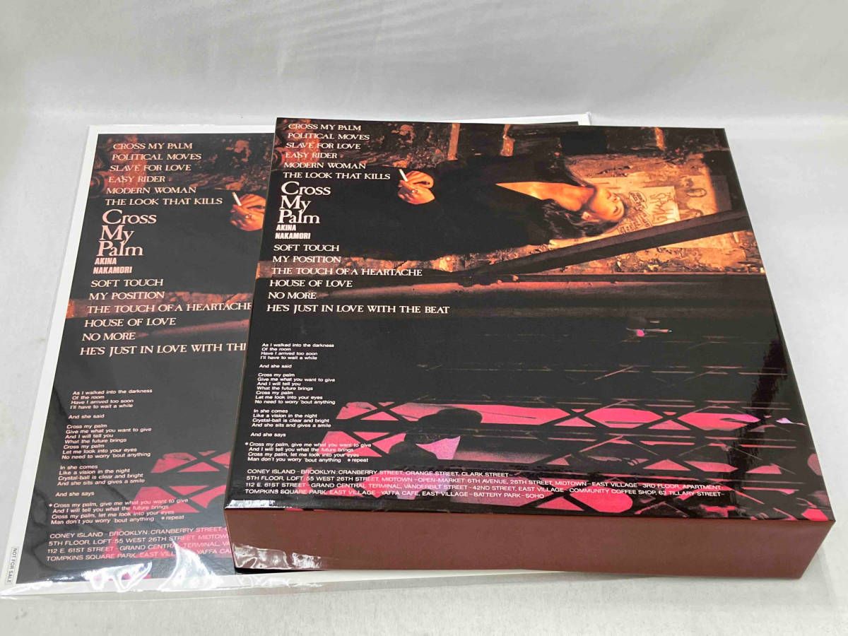 「Cross My Palm」COMPLETE BOX」　中森明菜　新品未開封 Amazon.co.jp: ◇未開封CD+BD☆『「Cross My Palm」COMPLETE BOX