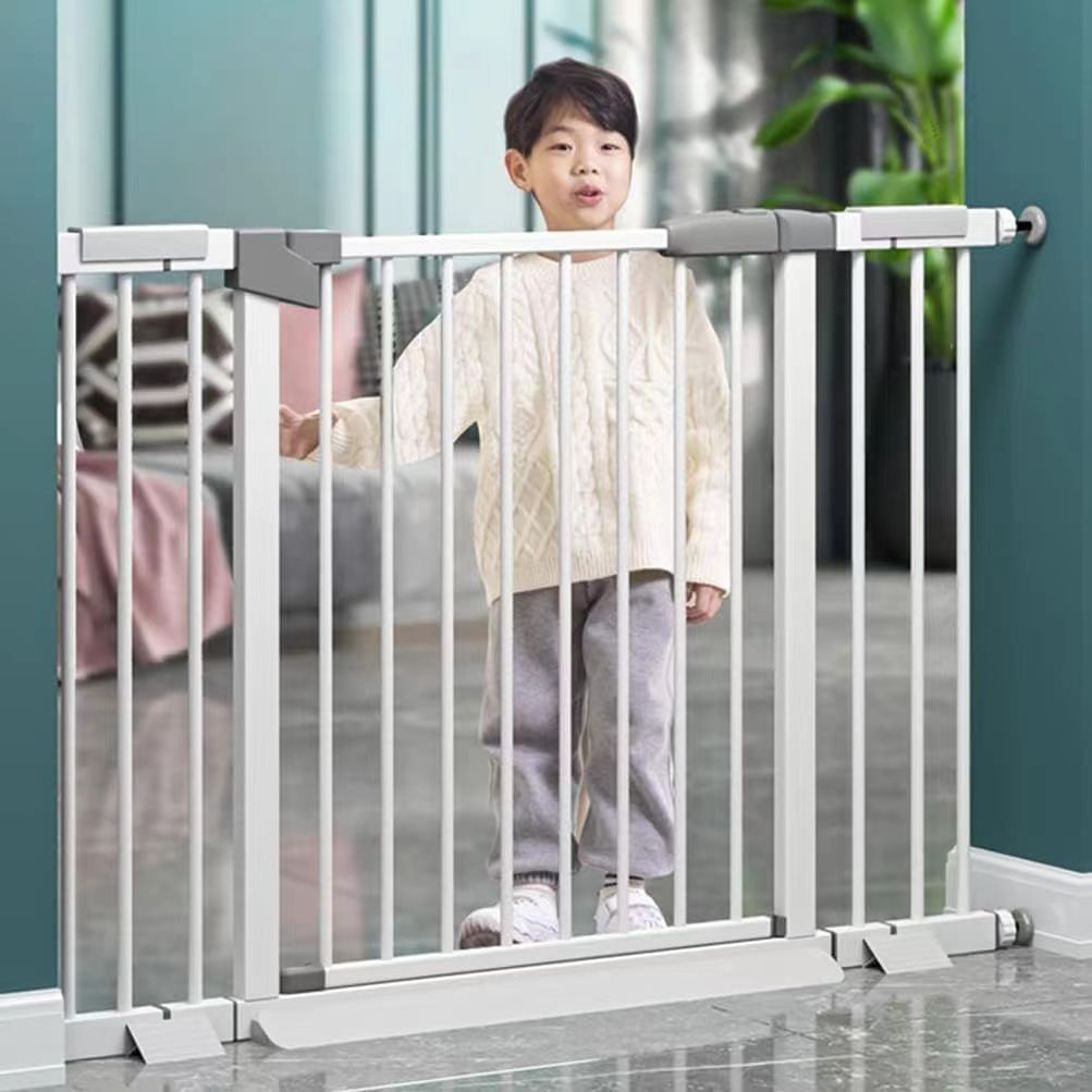 ベビーゲート 突っ張りタイプ セーフティペットゲート オートクローズ機能付き ベビーゲート ドア 階段用ベビーゲート 拡張フレーム付き 突っ張り