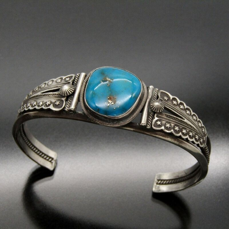 【極上品】GaryReeves ゲーリーリーブス ターコイズ バングル ナバホ 故ゲーリーリーブス TQバングル | インディアンジュエリー