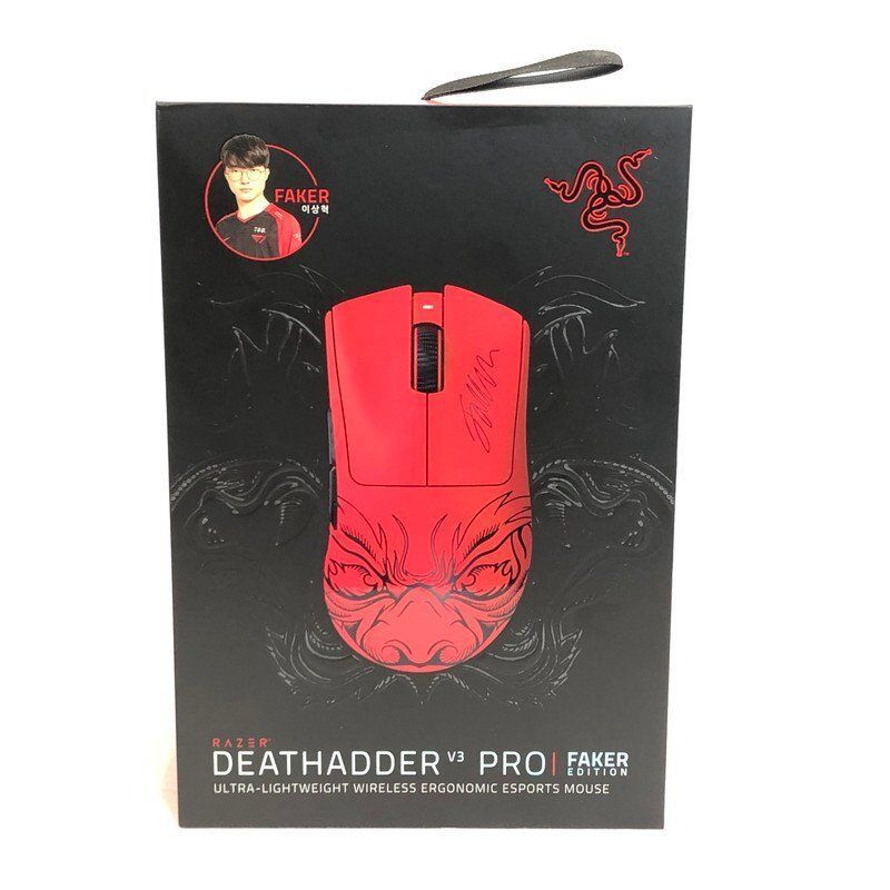 新品未開封】Razer レイザー DeathAdder V3 Pro Faker Edition 
