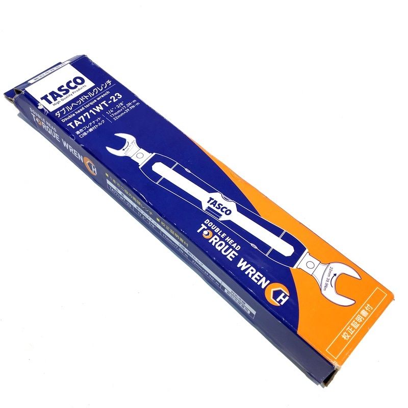 イチネンタスコ ダブルヘッドトルクレンチ TA771WT-23 未使用