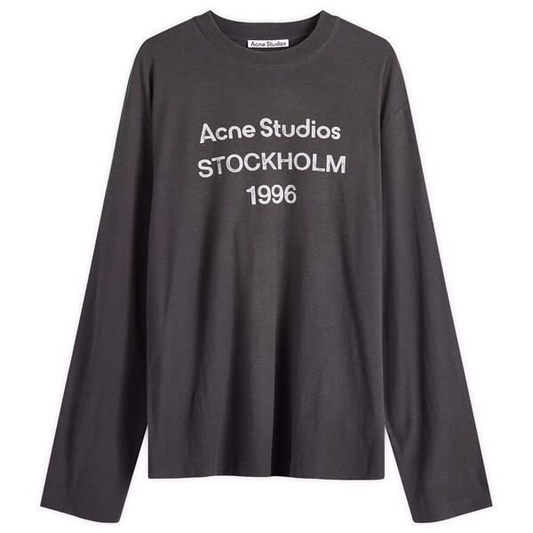 Acne Studios ブラック Tシャツ 1996 送料無料】 アクネ ストゥディオズ メンズ Tシャツ トップス