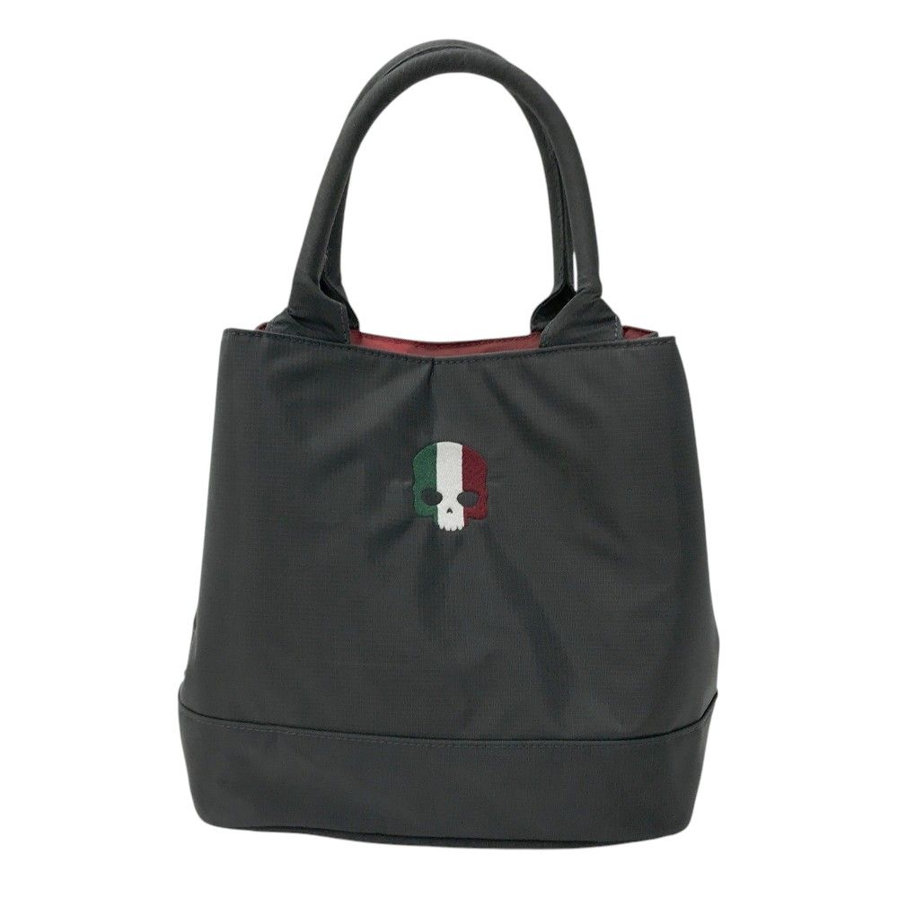 HYDROGEN カートバッグ ミニトート GOLF ブラック メッシュ スカル