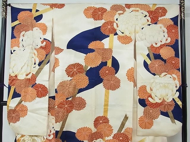 平和屋2□豪華振袖 駒刺繍 乱菊 金彩 逸品 DAAA9383ox - メルカリ