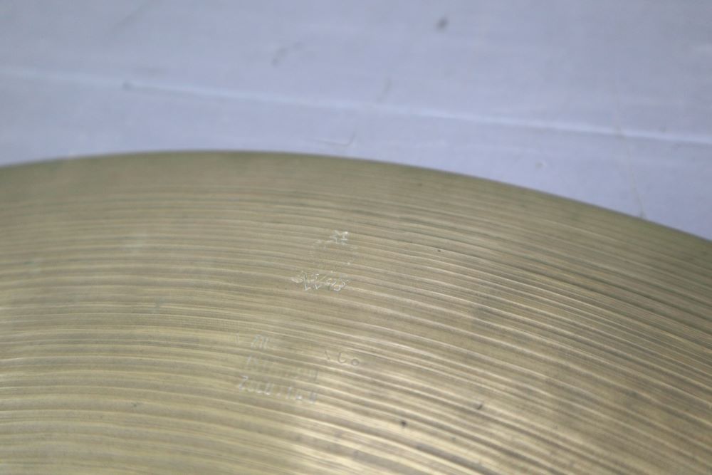 高品質 Vintage Zildjian K Istanbul K 22 2 914g