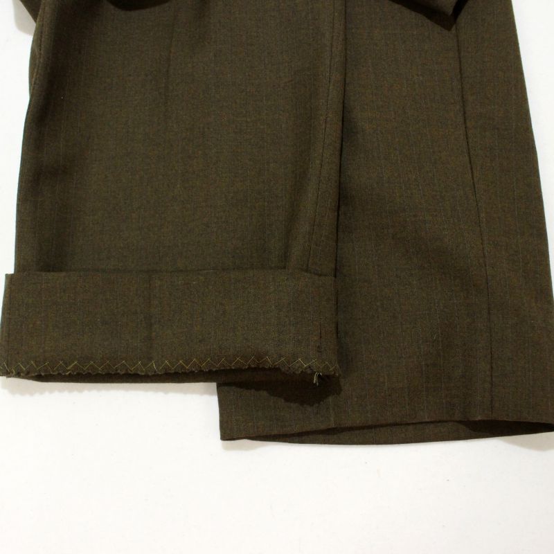 スーパー激レア　70s vintage スラックス 古着 80s Levi's 「SEVENS」 673-2624 ネップ リネン タック