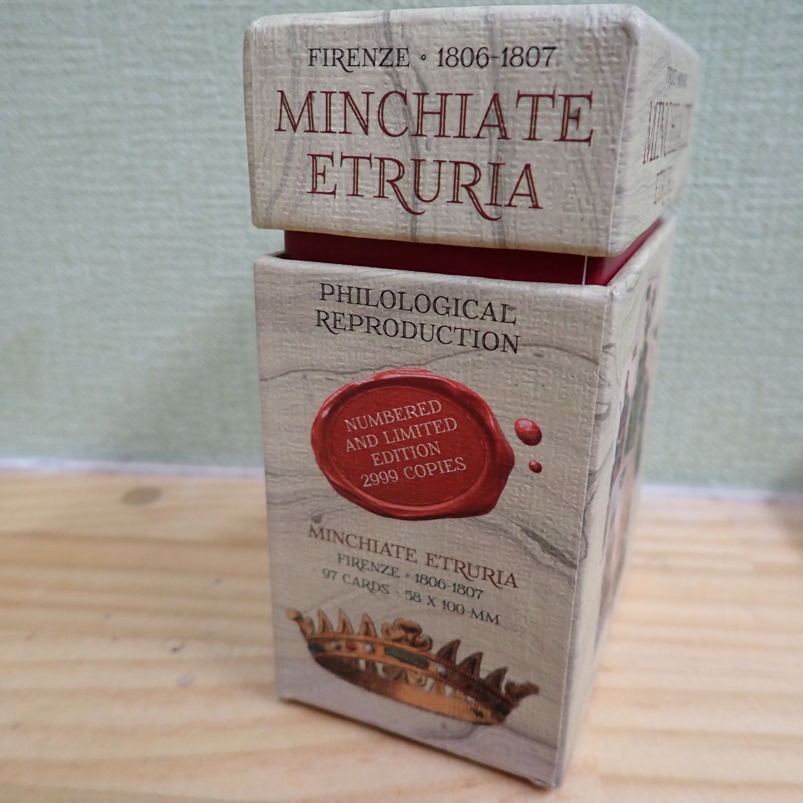 ミンキアーテタロット　MINCHIATE ETRURIA　正規品 楽天市場】【タロットカード】ミンキアーテ・タロット