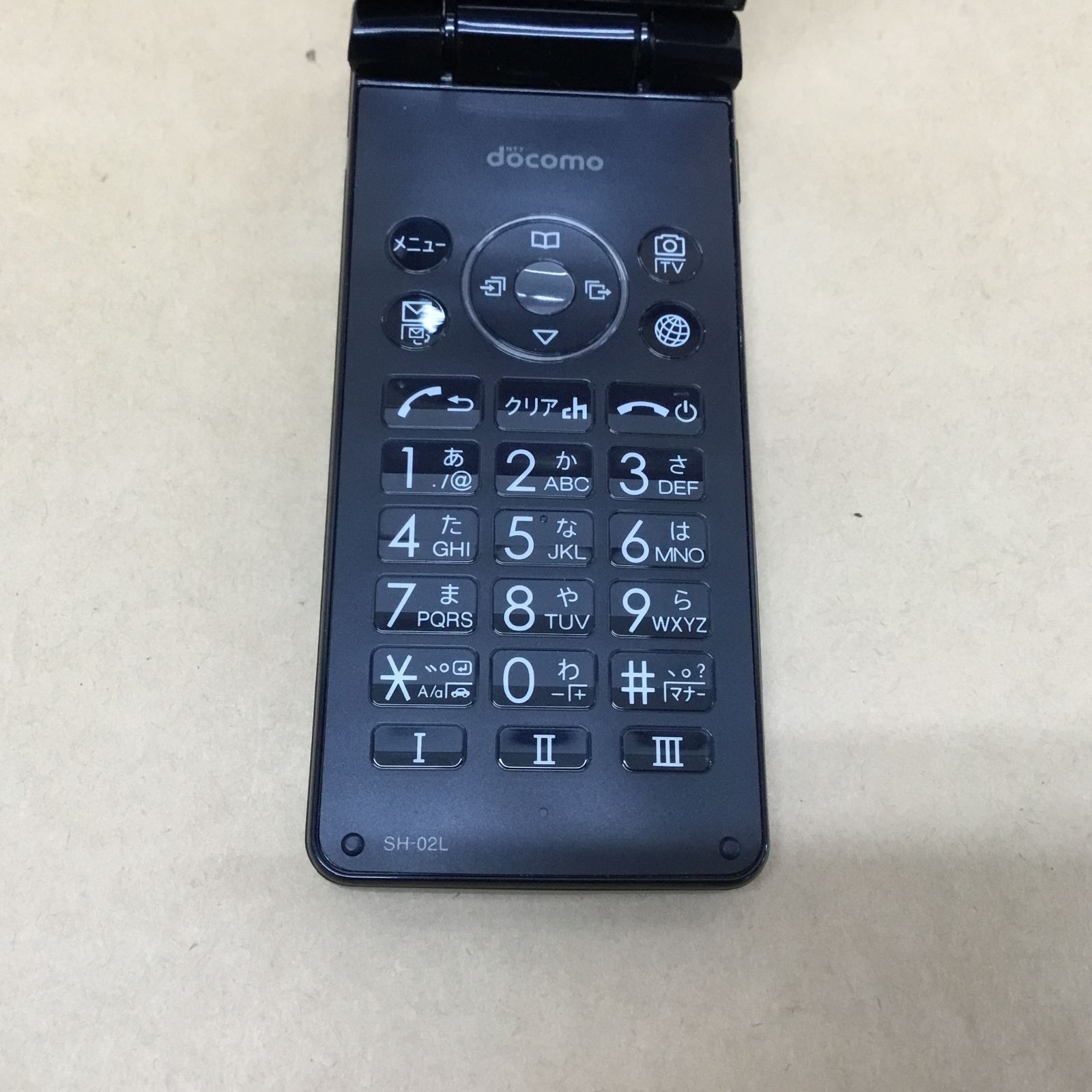 SIMフリー(ドコモ) ワンセグテレビ対応 SHARP 携帯電話 AQUOS