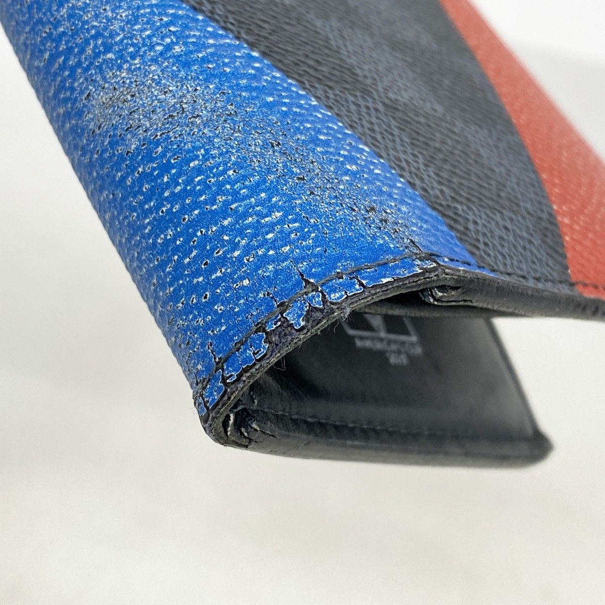 ルイヴィトン ダミエコバルト ポルトフォイユブラザ 長財布 ルイ