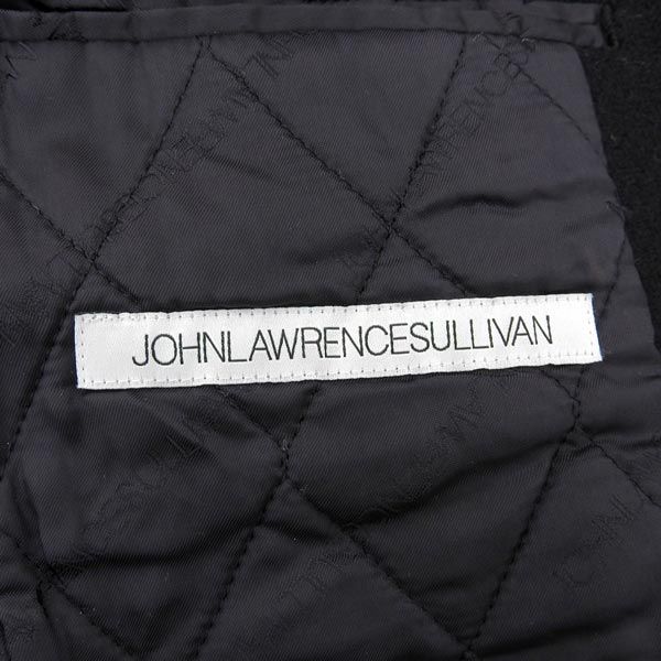 美品　11AW ジョンローレンスサリバン　ウールピーコート　日本製　ブラック ジョンローレンスサリバン JOHN LAWRENCE SULLIVAN ウール P