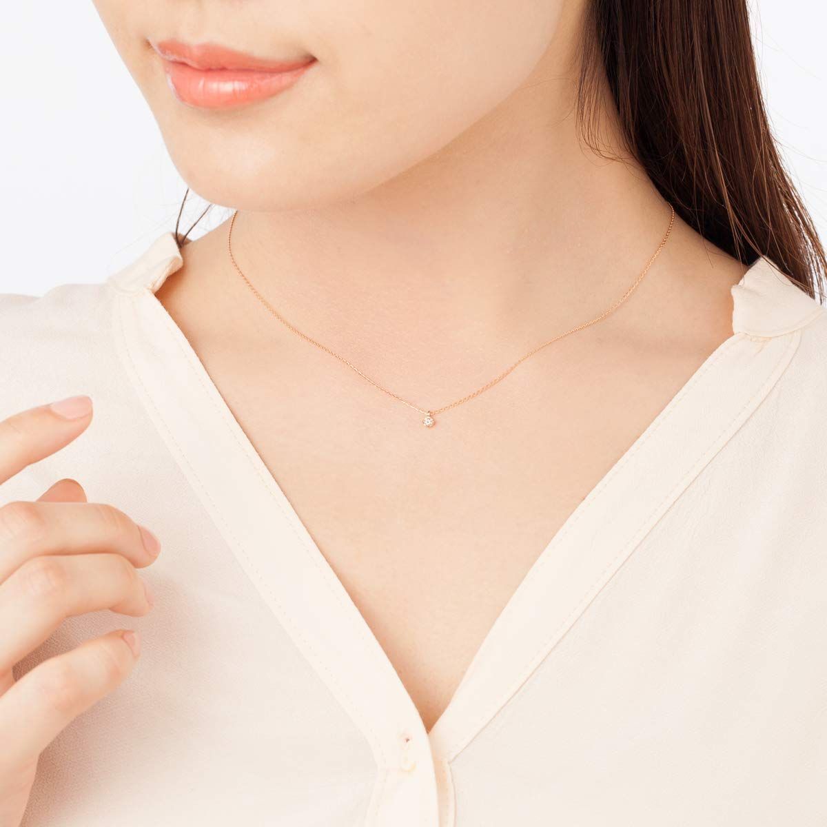  ネックレス K 18ピンクゴールド 15183-112-3101-00-00 canal 4℃ カナルヨンドシー ネックレス アクセサリー