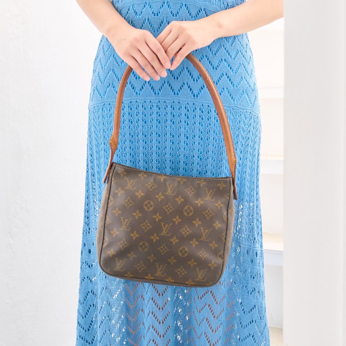 訳アリ】LOUIS VUITTON ルイヴィトン モノグラム ルーピング MM 