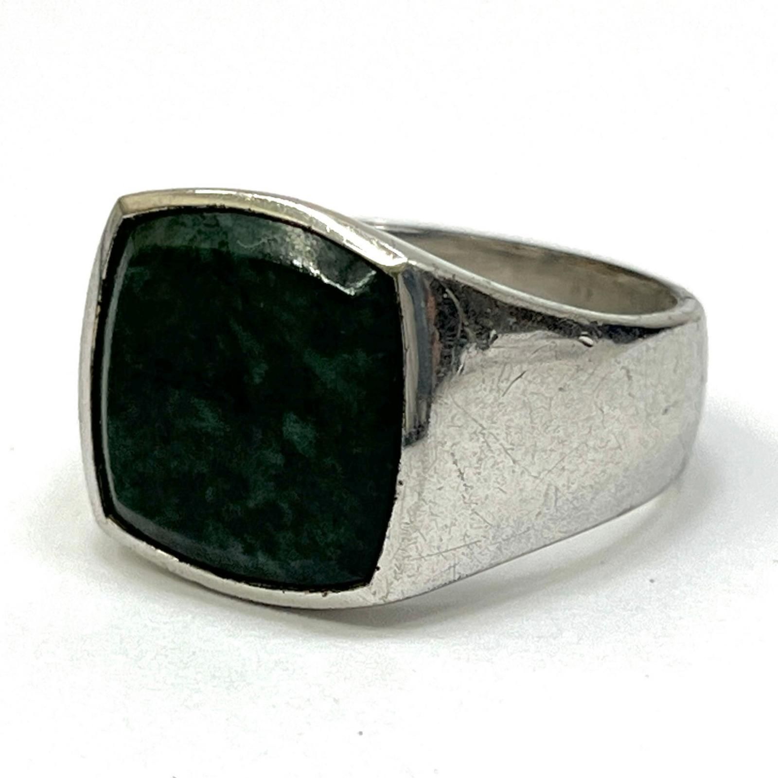 加古川店 TOM WOOD | トムウッド リング 指輪 CUSHION GREEN MARBLE 134