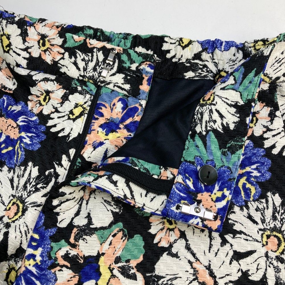 サイズ：S JUN&ROPE ジュン アンド ロペ ストレッチパンツ 花柄