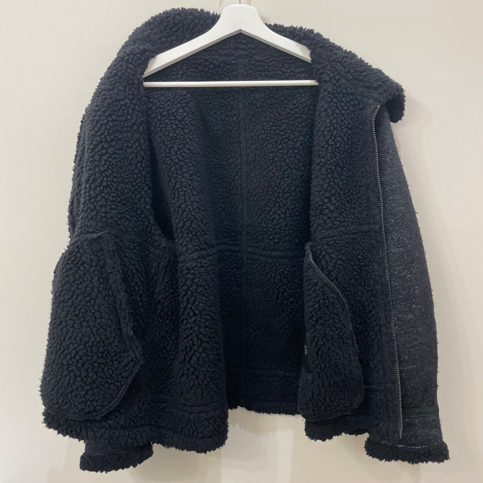 ユナイテッドアローズ　フェイクムートン B-3ジャケット BEAUTY&YOUTH UNITED ARROWS（ビューティーアンドユース