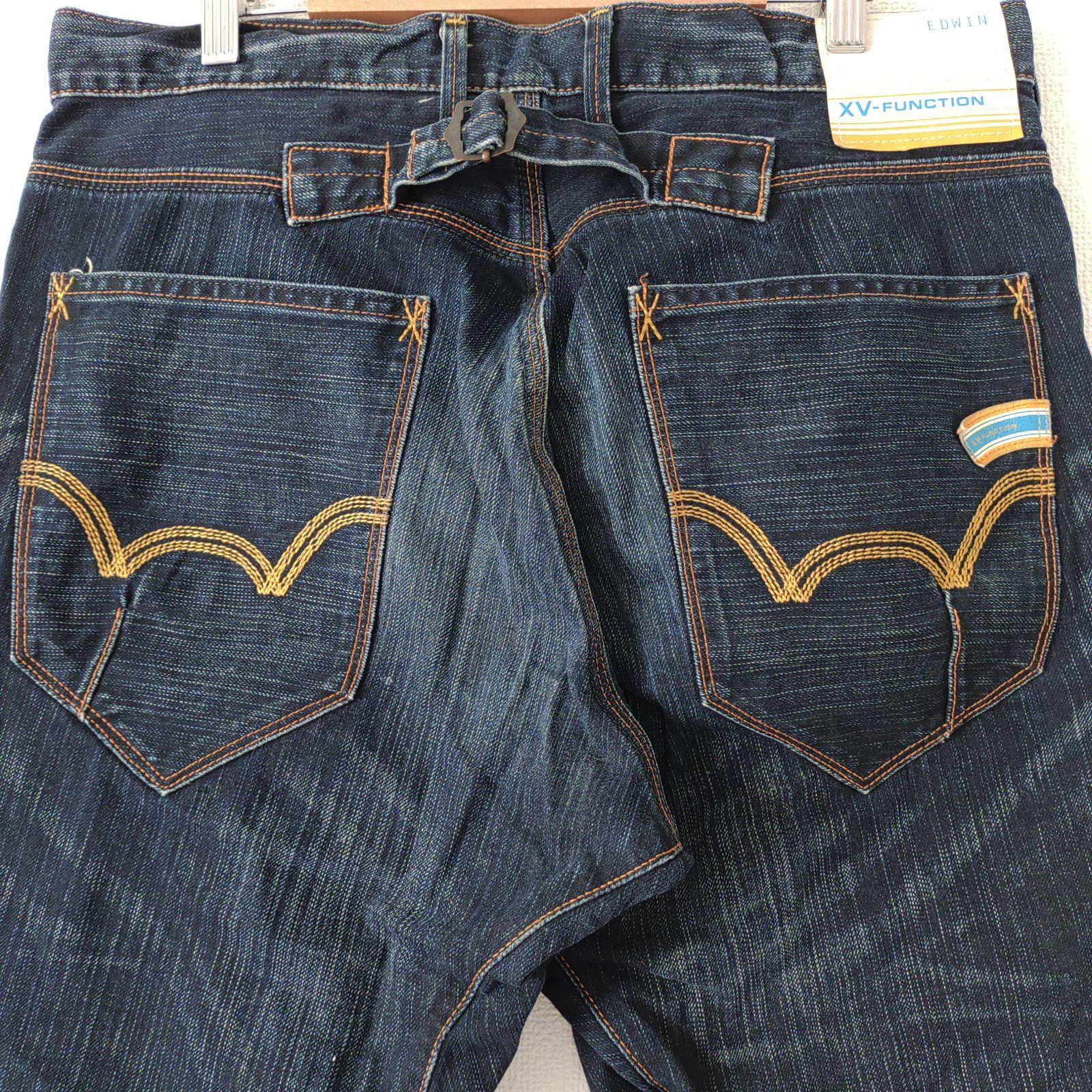 即決！日本製！ エドウィンデニムパンツ　XV-FUNCTION　36インチ EDWIN エドウィン XV 464XVS ☆ W28⁄ウエスト約82cm ☆ ウエスタン