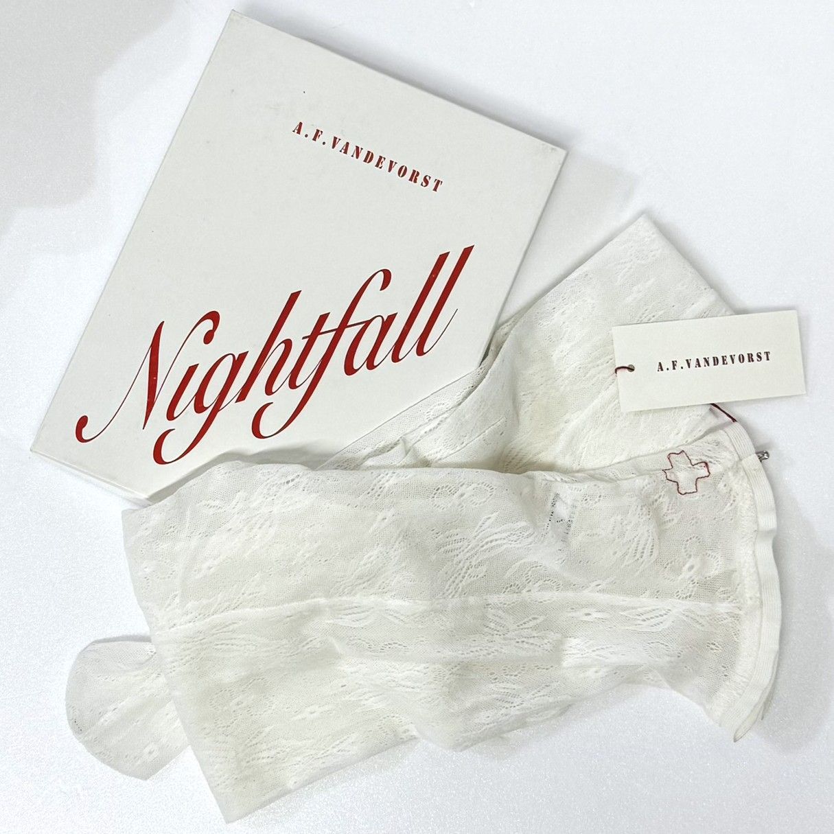 A.F.VANDEVORST|エーエフヴァンデヴォースト Nightfall レース レギンス タイツ KWY