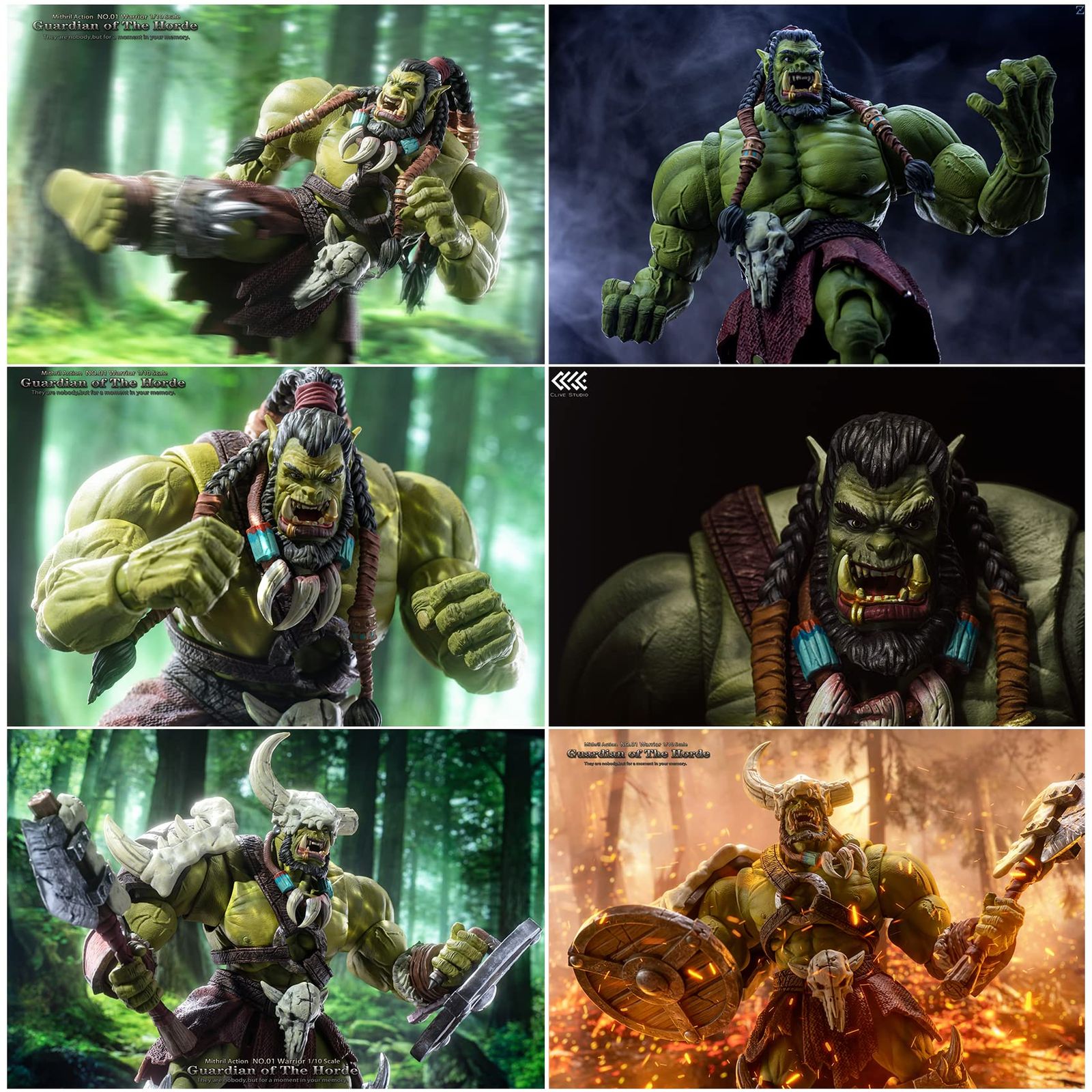 RAYGE3LOV ミスリルアクション 1/10スケール 8インチ ウォークラフト