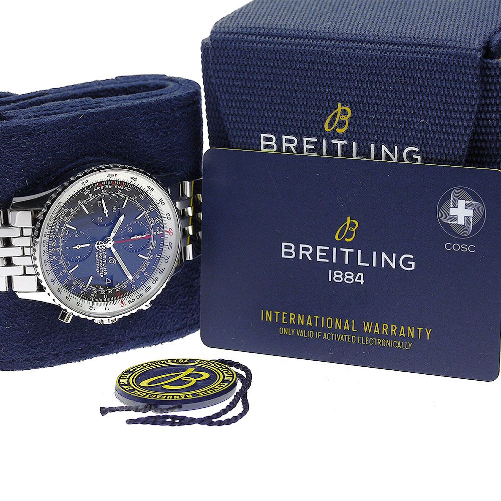 ブライトリング BREITLING A13324 ナビタイマー クロノグラフ 自動巻き メンズ良品保証書付き_817390