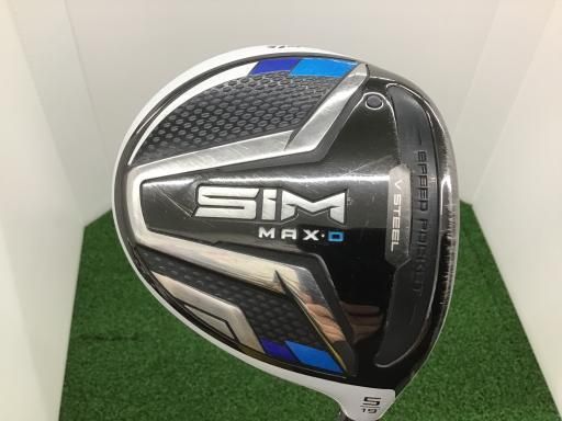 テーラーメイド SIM MAX-D 5W USA フェアウェイウッド FW 純正特注シャフト フレックスS メンズ 男性用 右利き 右用 Cランク ゴルフクラブ