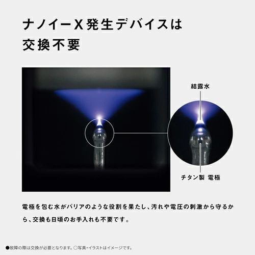 ナノイーX搭載 ダークグレー