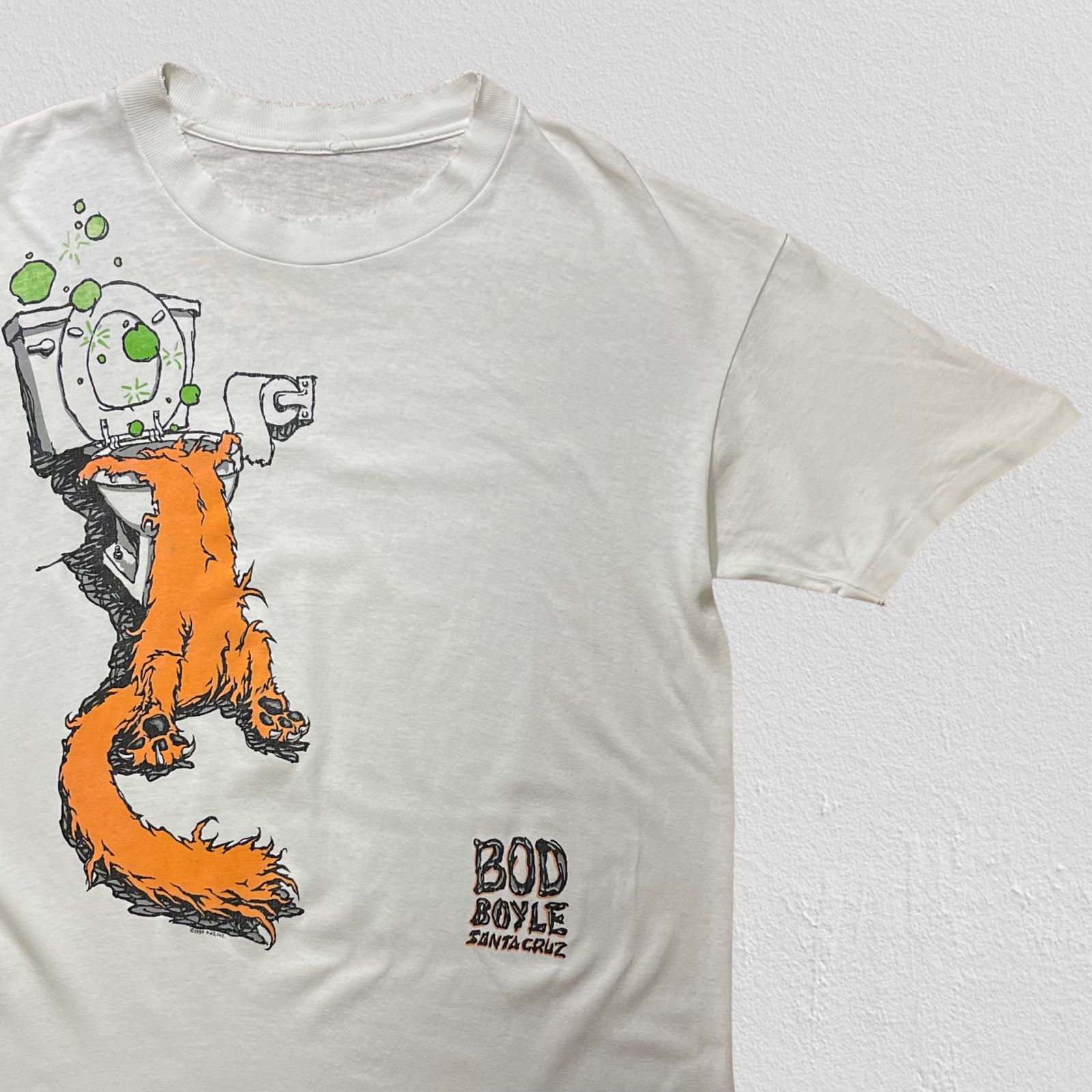ヴィンテージ Santa cruz Bod Boyle Tシャツ 90s｜メンズ