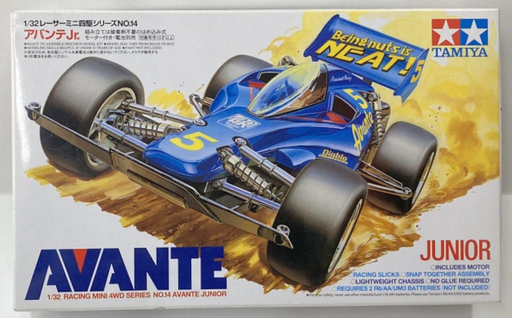 希少 全塗装 スーパーアバンテ アバター配色 18014ミニ四駆 タミヤ