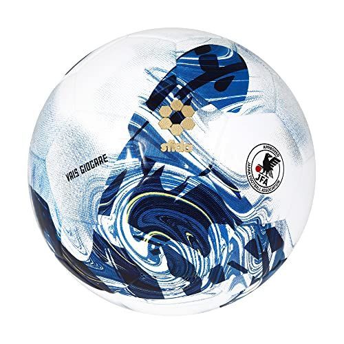 WHT/BLU 【JFA検定球 サッカーボール5号球】 VAIS GIOCARE SB-23VG02 blue