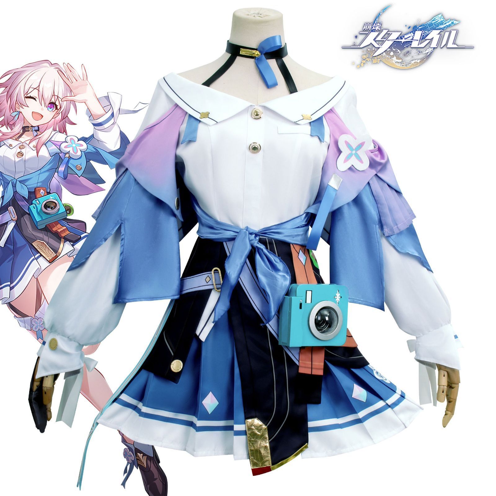 崩壊 スターレイル コスプレ衣装 三月なのか コスプレ衣装 コスチューム cosplay イベント 演出服 アニメ変装 仮装 ハロウィン star rail 人気キャラ