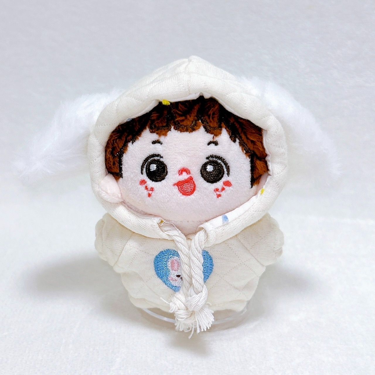 10cm ぬい本体 海星体 ぬいぐるみ そばかす 茶髪 男の子 無属性 着せ