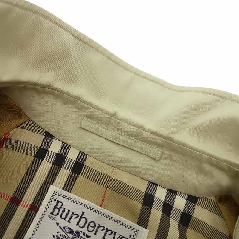 バーバリー/BURBERRY 白タグ 裏地 ノバ チェック ステンカラー