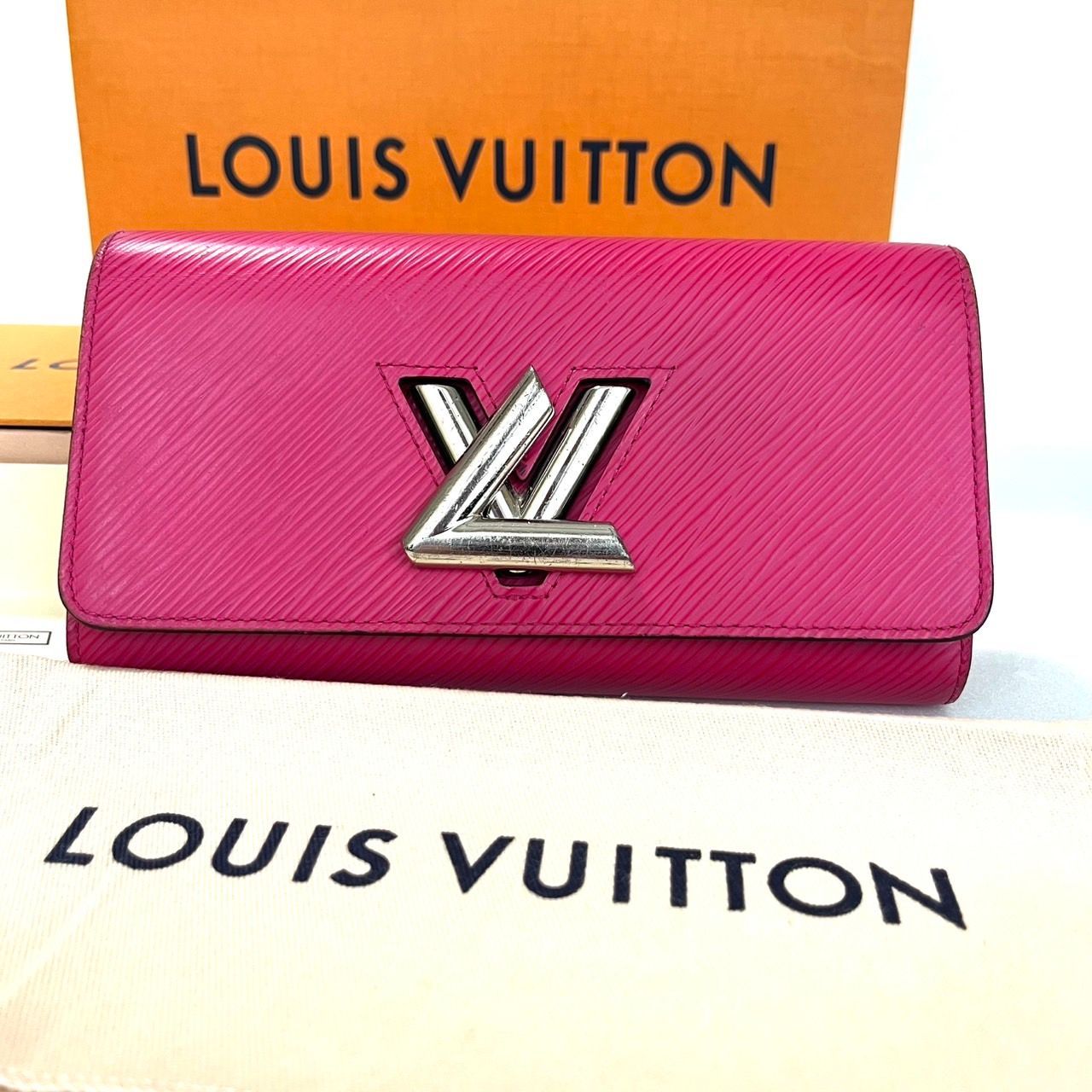 ルイヴィトン LOUIS VUITTON エピ ポルトフォイユ ツイスト レディース 