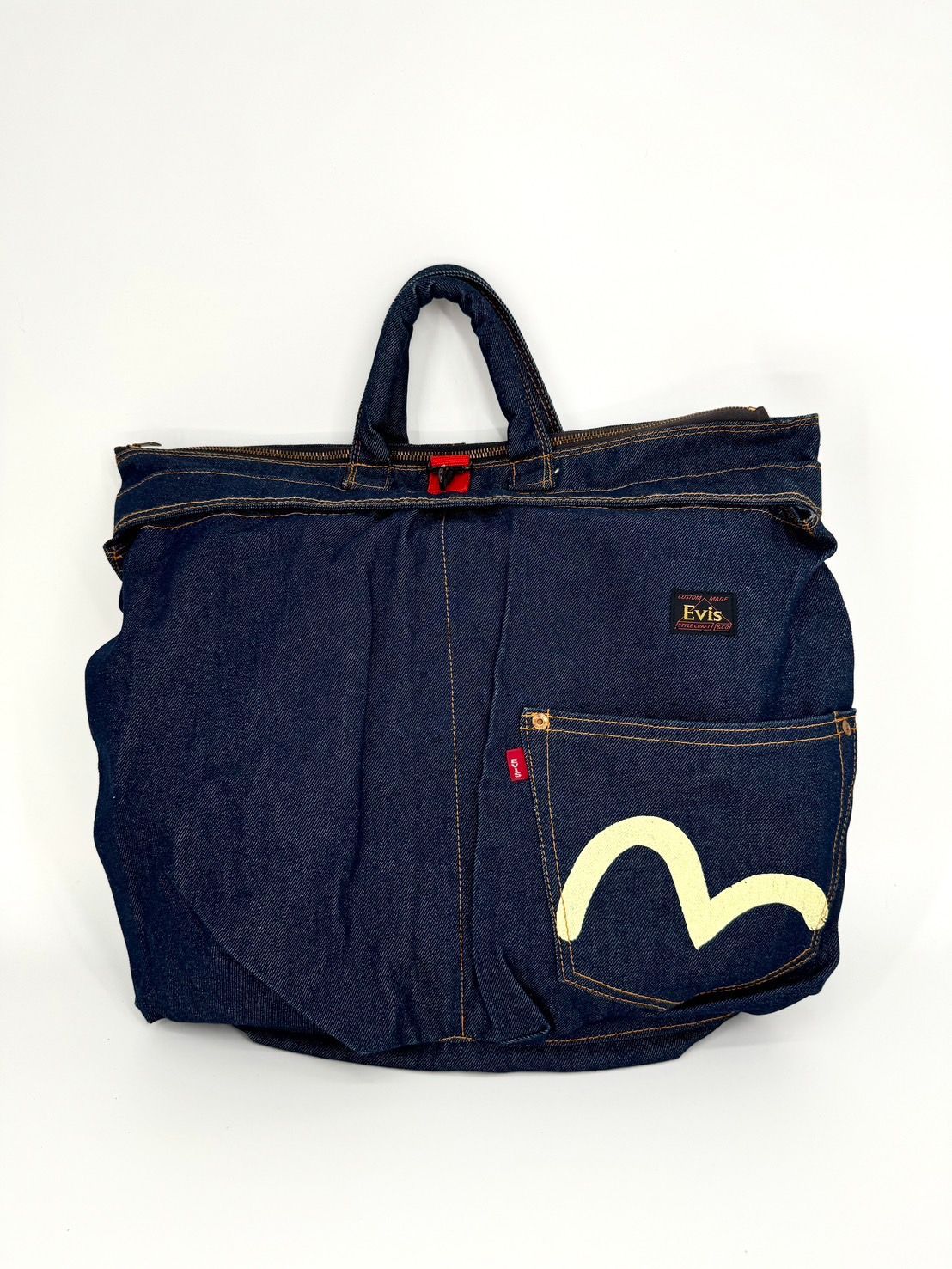 Evisu エヴィス エビス バッグ トートバッグ ヘルメットバック デニム 