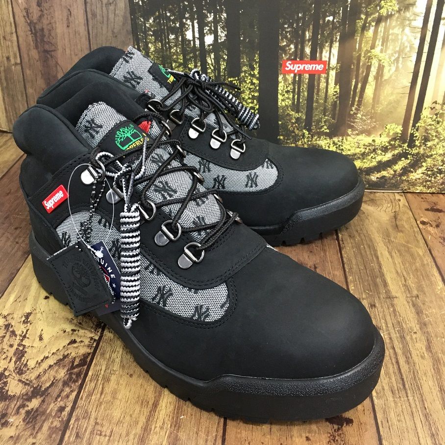 Timbarland × Supureme × New York Yankees FIELD BOOT ティンバーランド シュプリーム  ニューヨークヤンキース フィールドブーツ【W0032-004】 - メルカリ