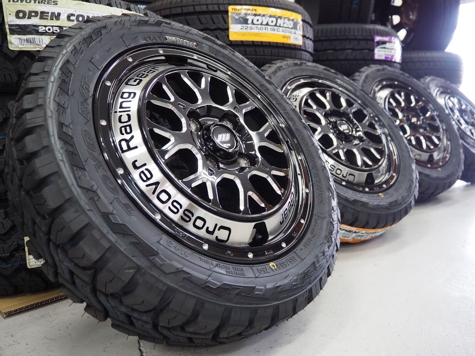 ゴツゴツ系 CRAG CKV 155/65R14 タントファンクロス スペーシアギア