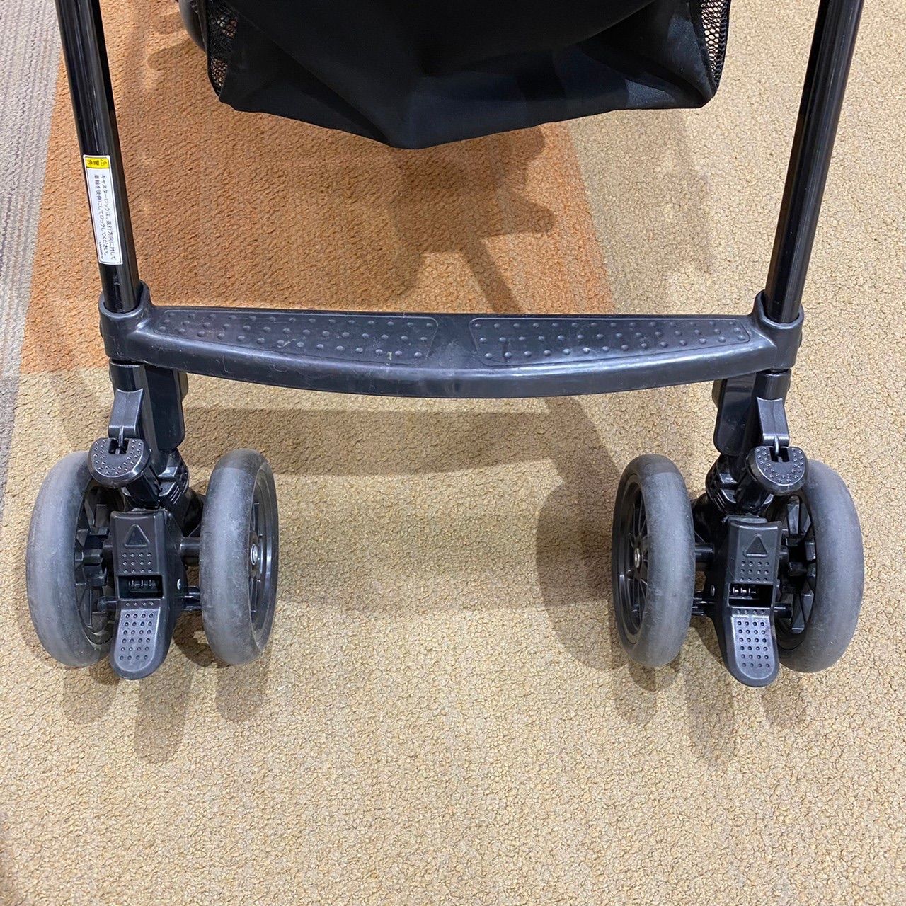西松屋 ベビーカー ショッピングデコット4cas ネイビースター - メルカリ