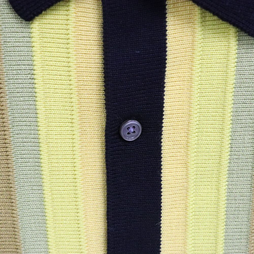 シュプリーム　Corner Stripe Polo Sweater セーター シュプリーム Corner Stripe Polo Sweater セーター Supreme Corner