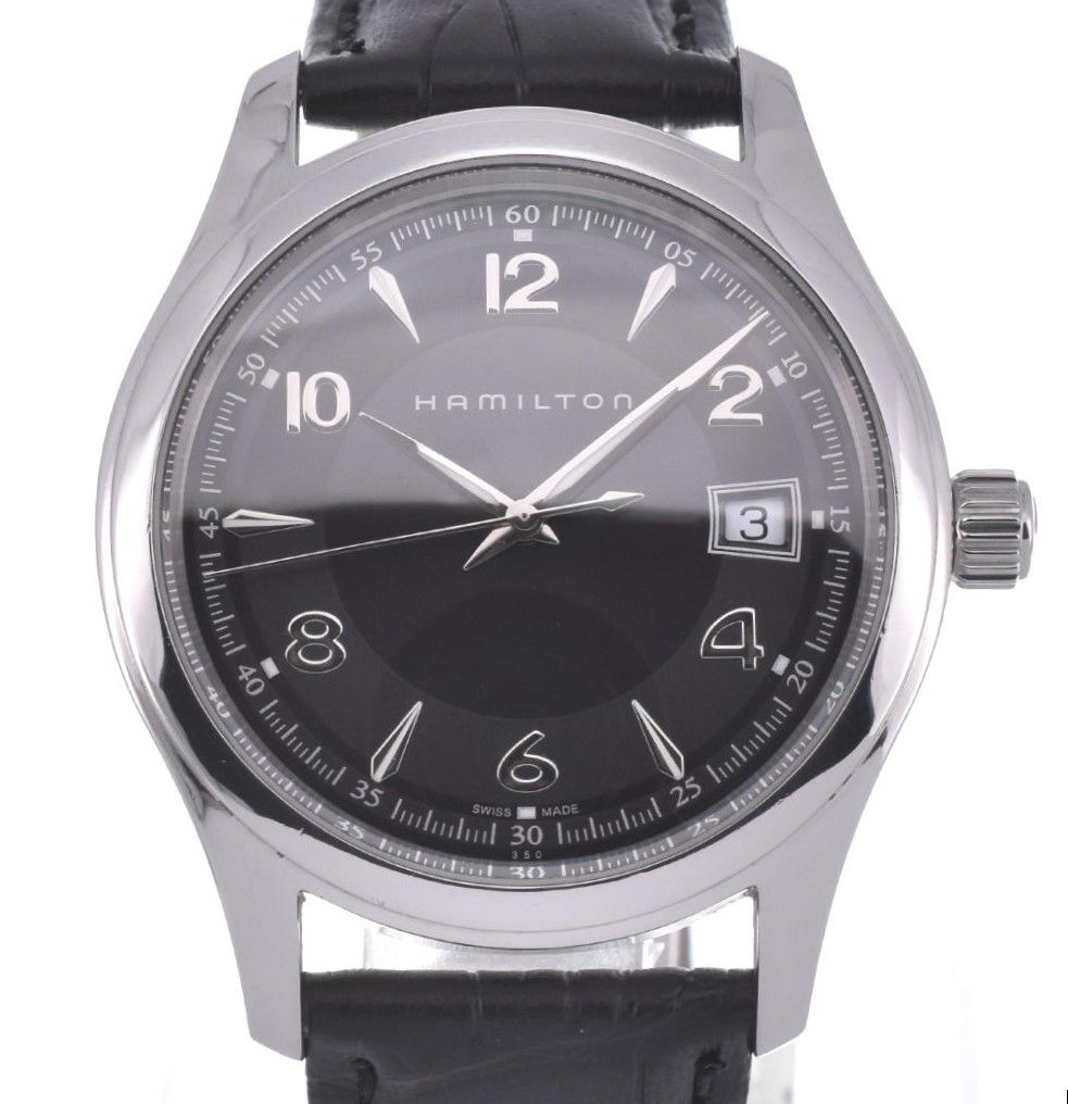 ハミルトン HAMILTON H184510 リンウッド デイト クォーツ メンズ良品