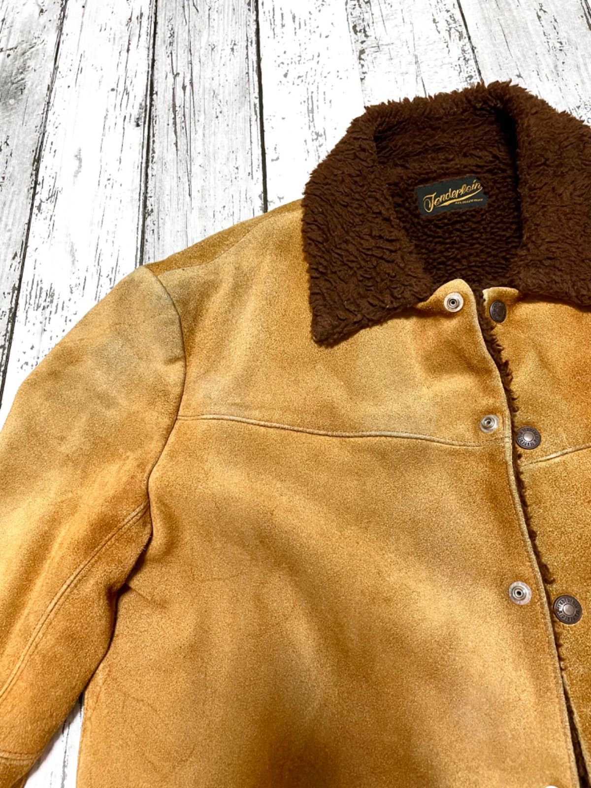 早い物勝ち！》 TENDERLOIN T-SADDLE SUEDE JKT テンダーロイン サドル