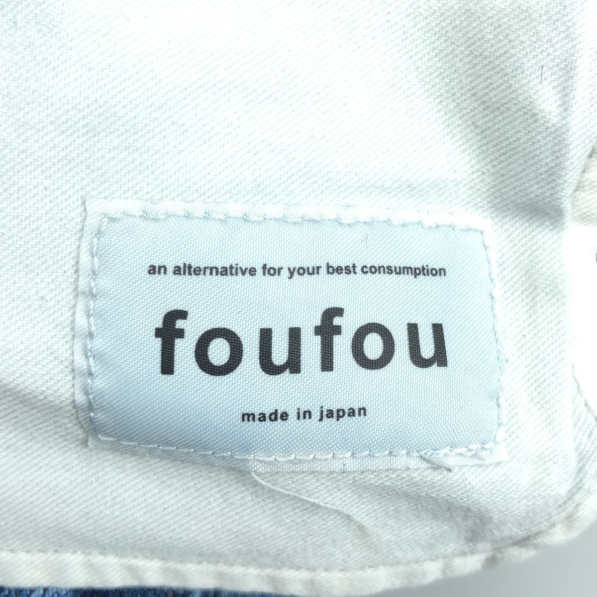 foufouデニム Chai チャイ ≪通常販売≫denim 