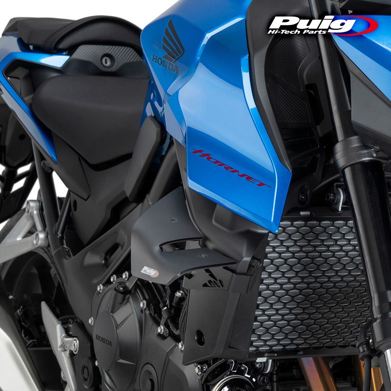 Puig 22426J SPOILERS D12 MATT BLACK HONDA CB750 HORNET 25- プーチ スポイラー